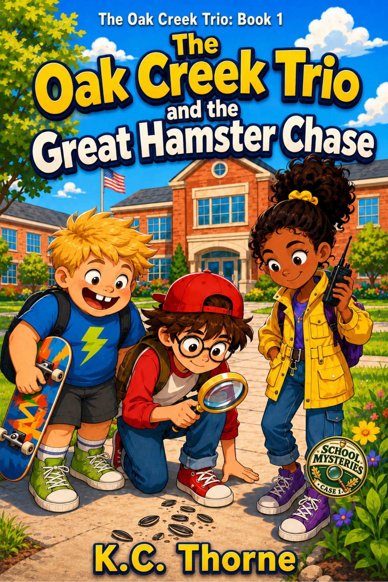Cover of The Oak Creek Trio and the Great Hamster Chase